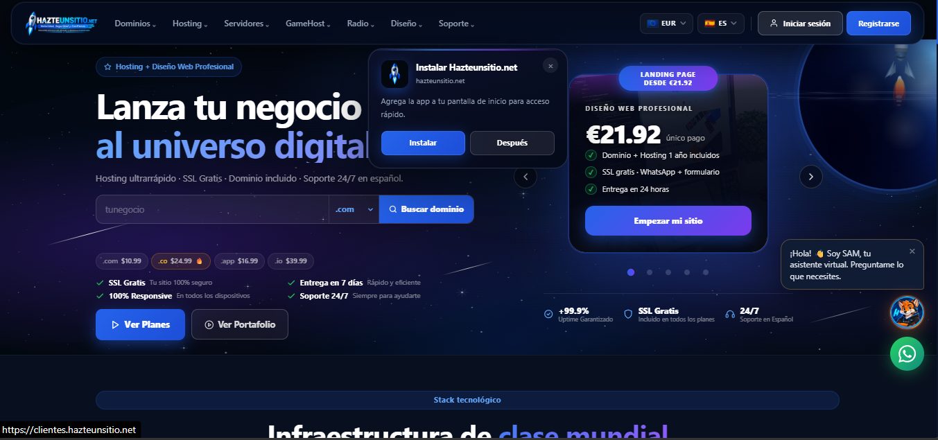 Hazteunsitio.net