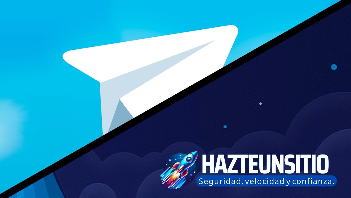 Canal oficial de Telegram de Hazteunsitio.net